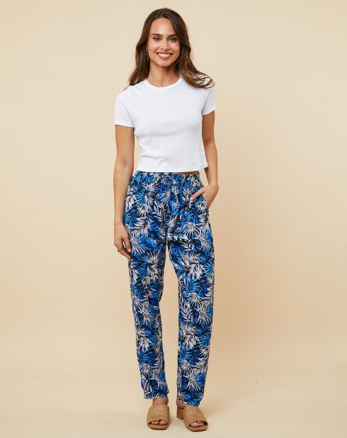 Pantalon Josiane bleu indigo