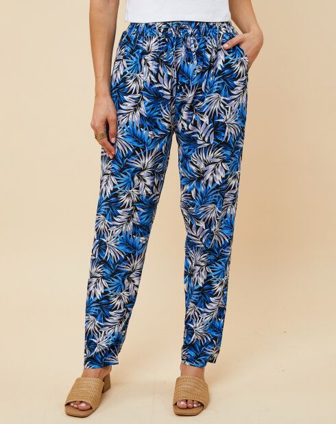 Pantalon Josiane bleu indigo