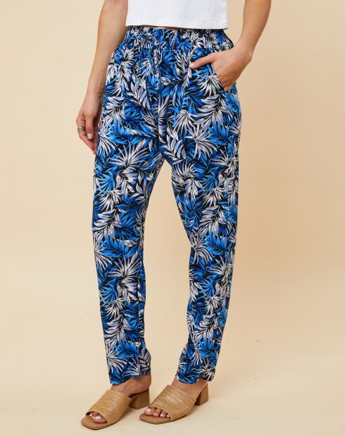 Pantalon Josiane bleu indigo