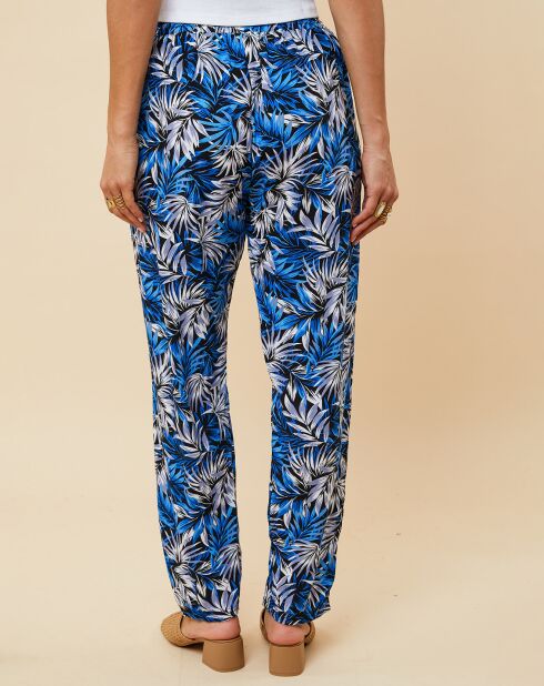 Pantalon Josiane bleu indigo