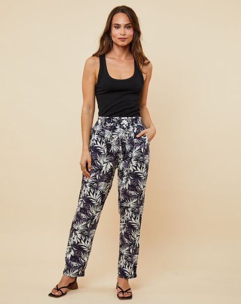 Pantalon Josiane lilas