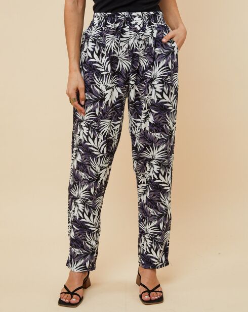 Pantalon Josiane lilas