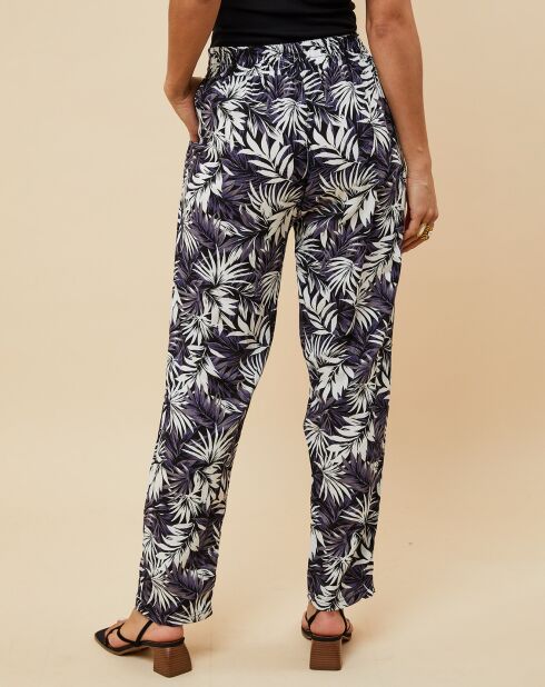 Pantalon Josiane lilas