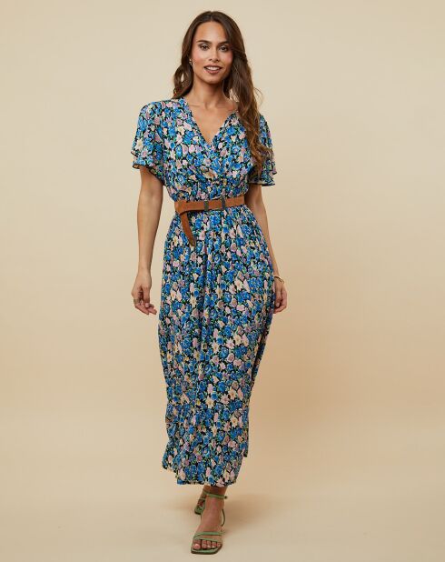 Robe Inès bleue