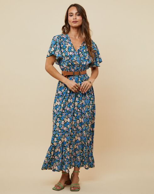Robe Inès bleue