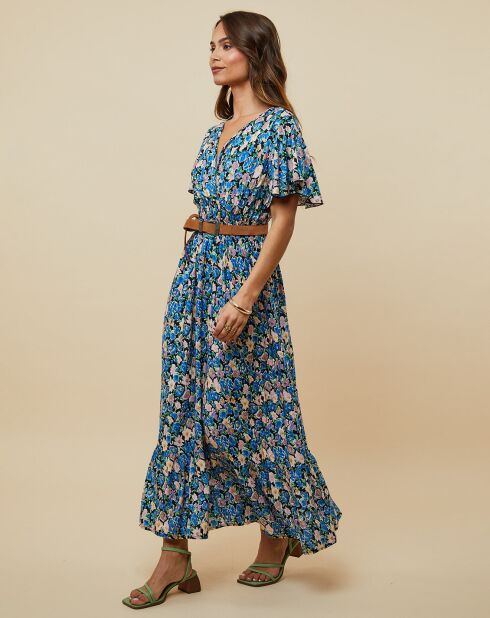 Robe Inès bleue