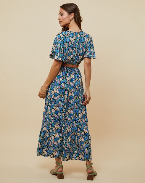 Robe Inès bleue