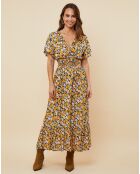 Robe Inès orange