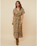 Robe Inès orange