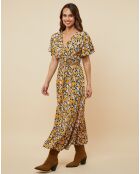 Robe Inès orange