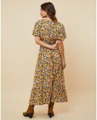 Robe Inès orange