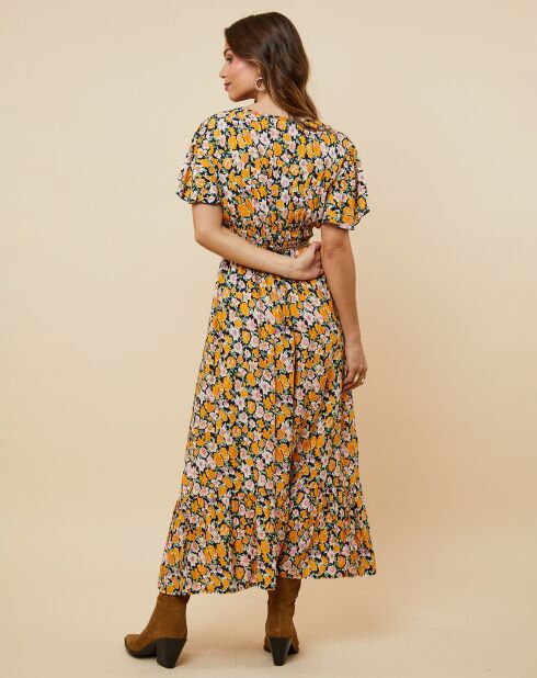 Robe Inès orange