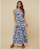 Robe Jennifer bleue