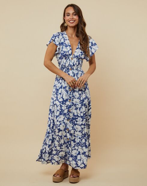 Robe Jennifer bleue