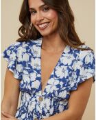 Robe Jennifer bleue