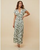 Robe Jennifer vert kaki