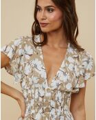 Robe Jennifer taupe