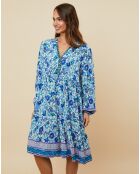 Robe Paulette bleue