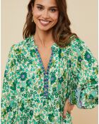 Robe Paulette verte