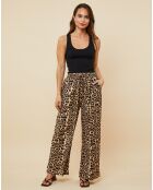 Pantalon Sarah marron