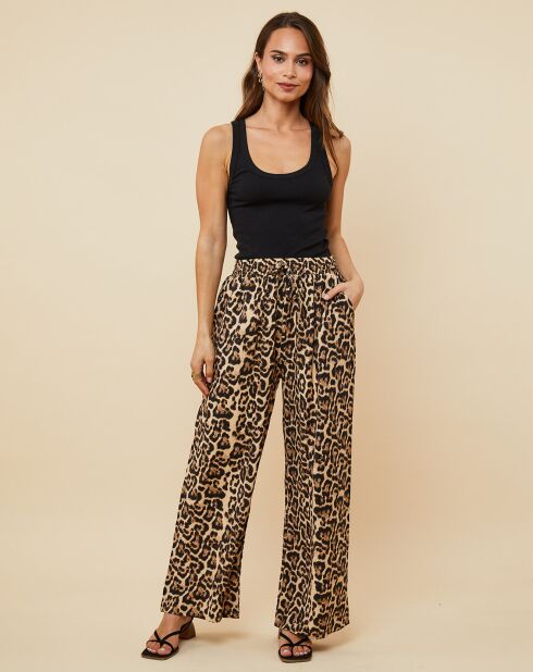Pantalon Sarah marron