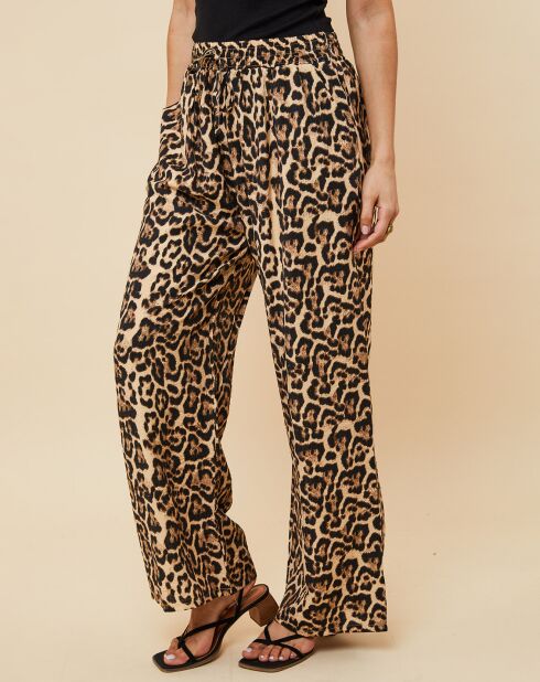 Pantalon Sarah marron
