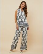 Ensemble Sarra bleu marine