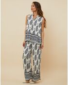 Ensemble Sarra bleu marine