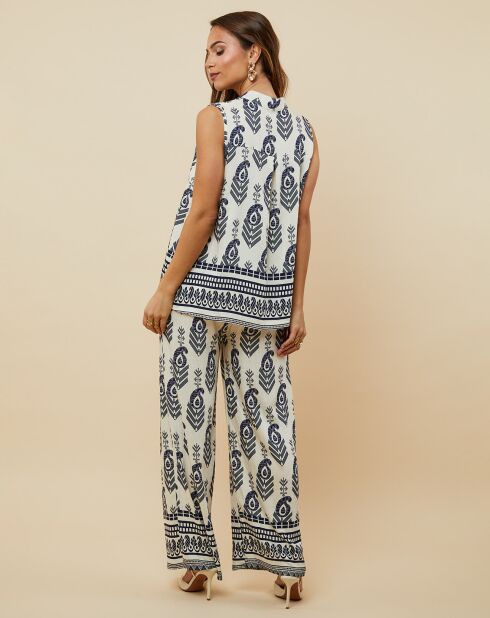 Ensemble Sarra bleu marine