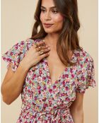 Robe Josépha fuchsia