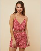 Combishort Paloma rouge