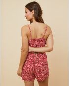 Combishort Paloma rouge