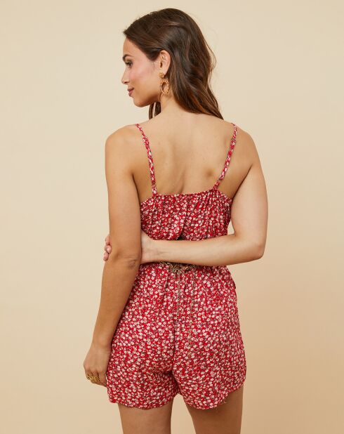 Combishort Paloma rouge