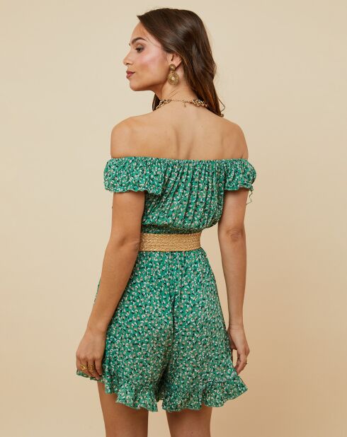 Combishort Paola vert kaki