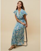 Robe Jessica bleu/violet