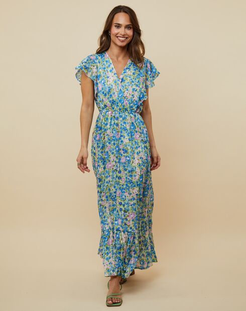 Robe Jessica bleu/violet