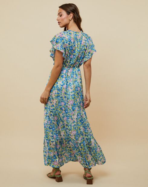 Robe Jessica bleu/violet