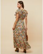Robe Jessica noir/orange