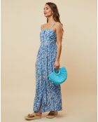 Robe Rebecca bleu indigo
