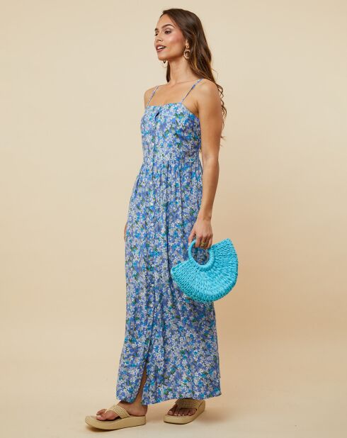 Robe Rebecca bleu indigo