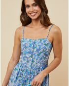 Robe Rebecca bleu indigo