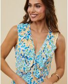Robe Eva bleue