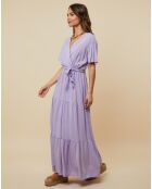 Robe Maéva lilas