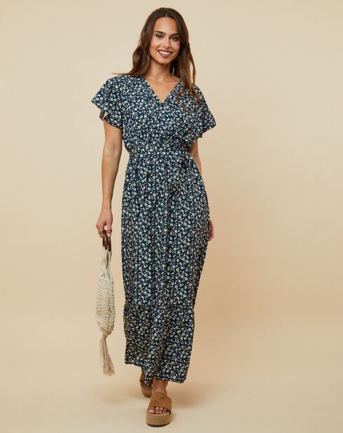 Robe Martha bleu marine