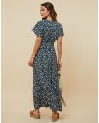Robe Martha bleu marine