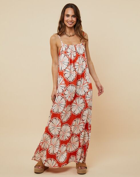 Robe Sylvie orange