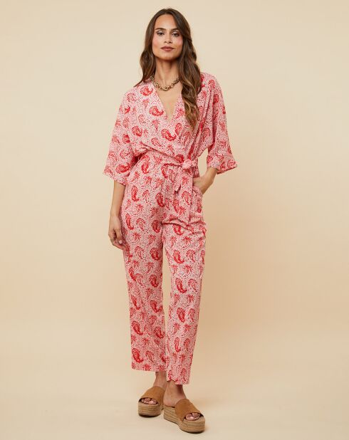 Combinaison Léa rouge