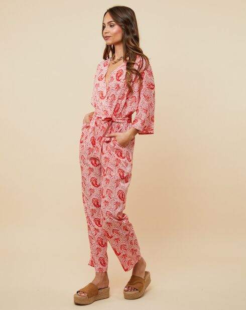 Combinaison Léa rouge