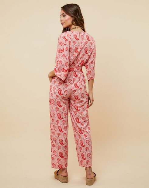 Combinaison Léa rouge