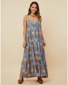 Robe Louane bleu indigo